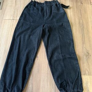 NWOT Shinestar Denim Loose Fit Jogger